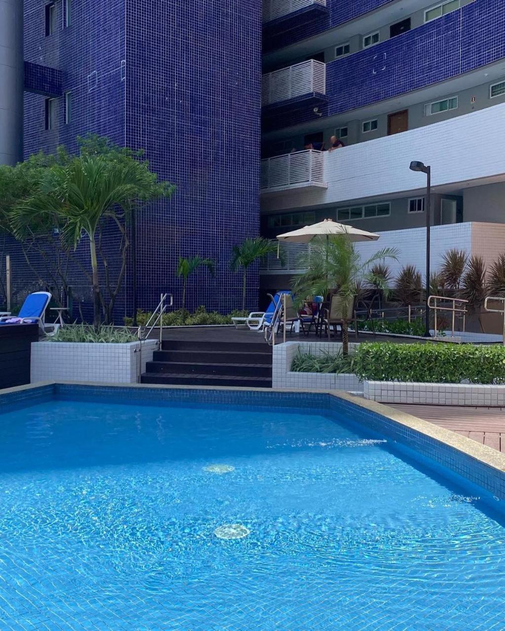 Apartamento Beira Mar Fortaleza Beach Class Kültér fotó