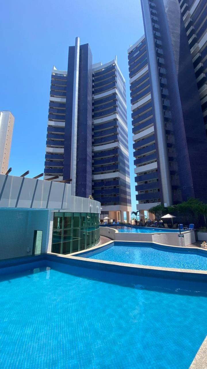 Apartamento Beira Mar Fortaleza Beach Class Kültér fotó